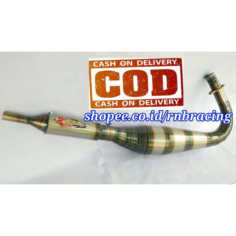 Knalpot Kolong Rx King Creampie Kompetisi Plat Karat