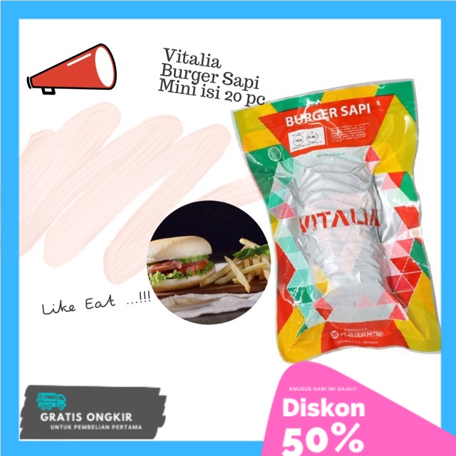 Vitalia Daging Burger