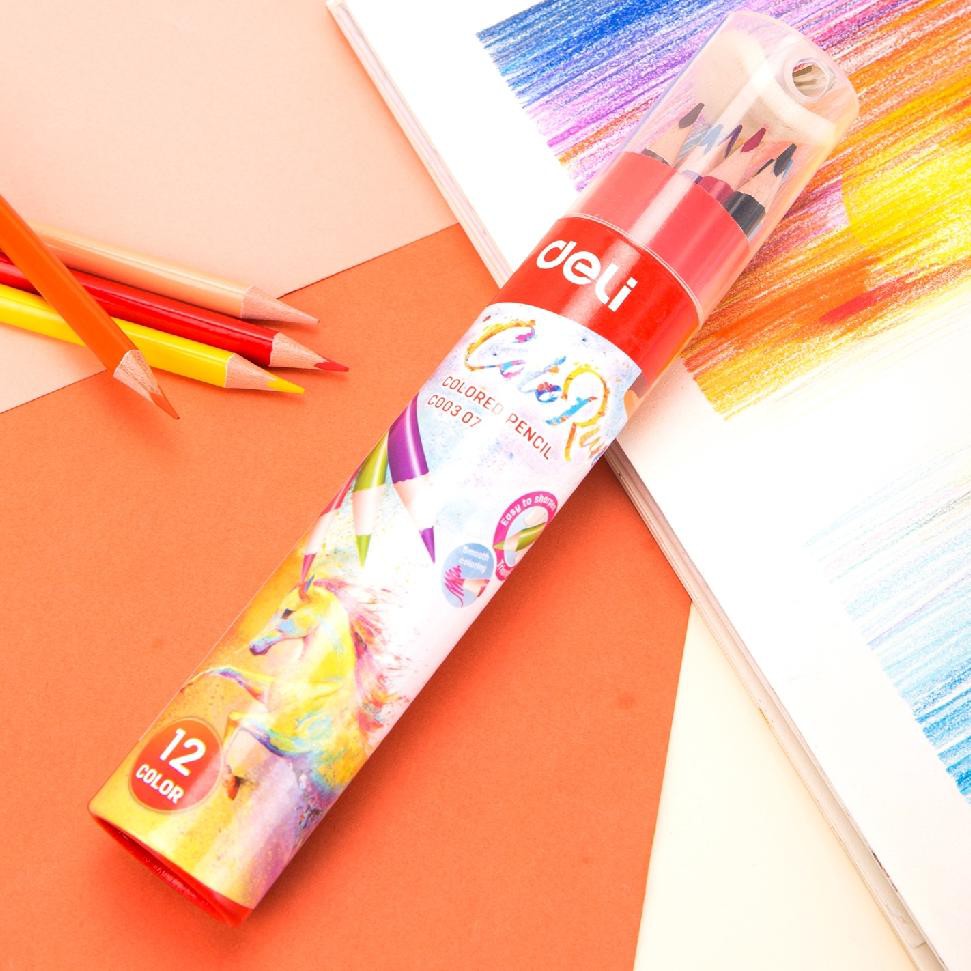 

Deli BTS combo set 5 - crayon + feltpen + pensil warna (ART. 8479)