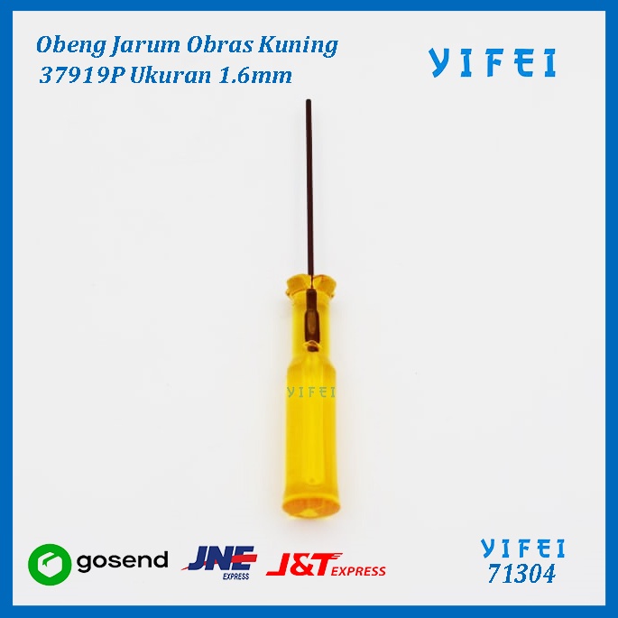 Obeng Jarum Obras L/Obeng Bulat Untuk Buka Baut Obras/Obeng L Obras Siruba/Obeng Jarum YIFEI 71304