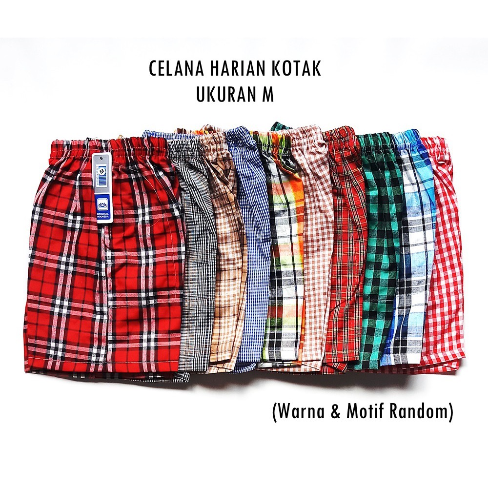 Celana Pendek Harian Kotak / Salur ANAK LAKI-LAKI