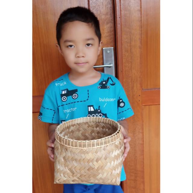Tumbu bambu/tempat nasi tradisional