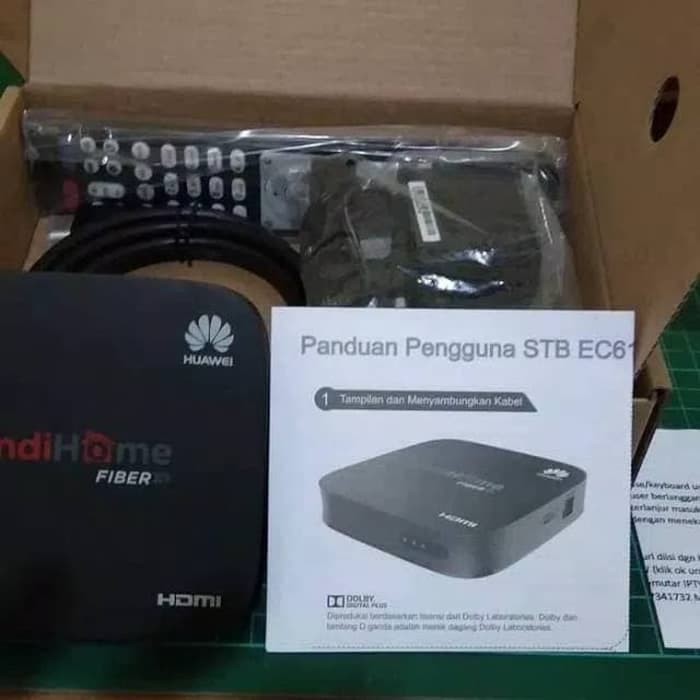 Promo TV BOX HUAWEI / TV BOX STB HUAWEI ANDROID UNLOCK FUULL APP ORIGINAL - Hitam Murah Banget