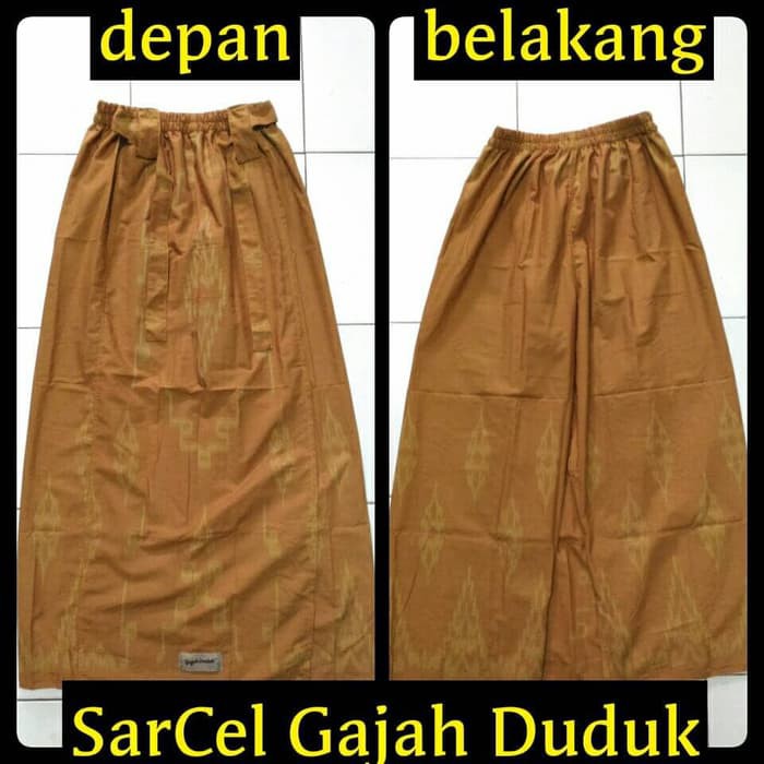 Unik celana sarung gajah duduk asli sarung celana gajah duduk motif kembang Diskon