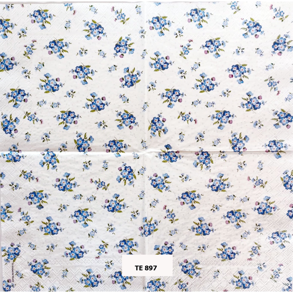 TISU NAPKIN DECOUPAGE EROPAH 33X33 CM TE 897 TTS