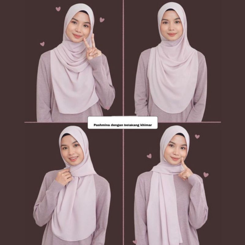 PASHMINA OVAL MALAYSIA/MELAYU TERBARU