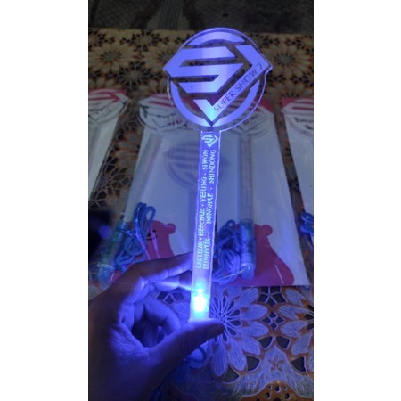 Lightstick acrylic Super Junior