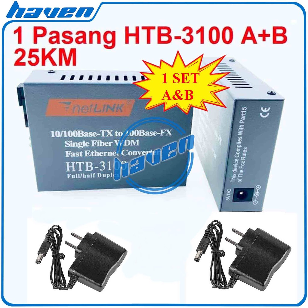 Netlink HTB 3100 Sepasang Unit A dan B