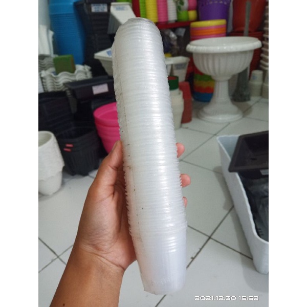 SOFT POT  / Flexible Pot untuk bibit ANGGREK ukuran 1,5" isi 100 pcs