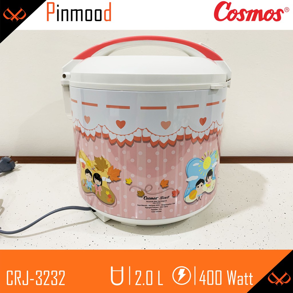 COSMOS MAGIC COM // RICE COOKER CRJ-3232 [ 2 LITER ] PENANAK NASI