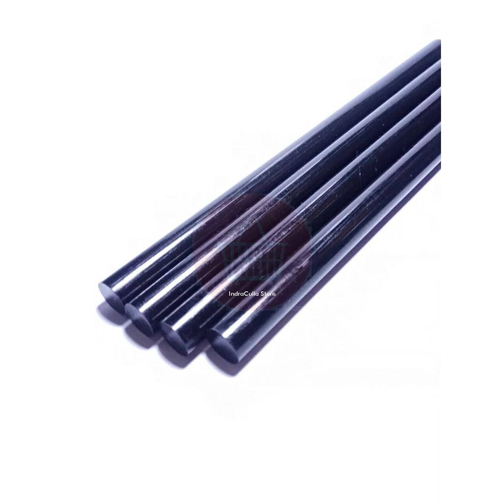 Lem tembak / lem lilin hitam besar Panjang 18cm Diameter 1cm