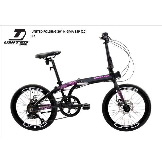 united bike folding