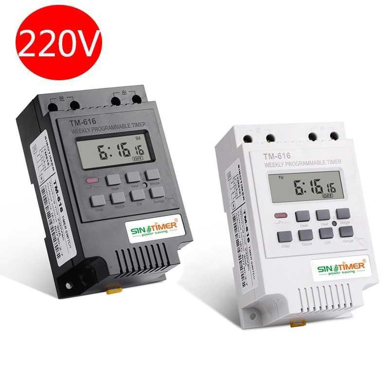 KR SINOTIMER Power Timer Programmable Time Switch Relay 220V 30A