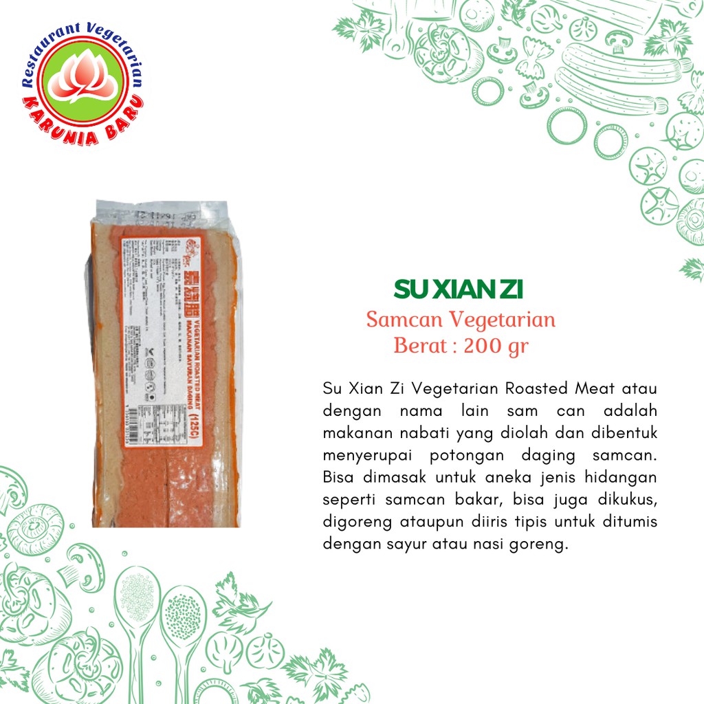 

Su Xian Zi Samcan Vegetarian 200 gr