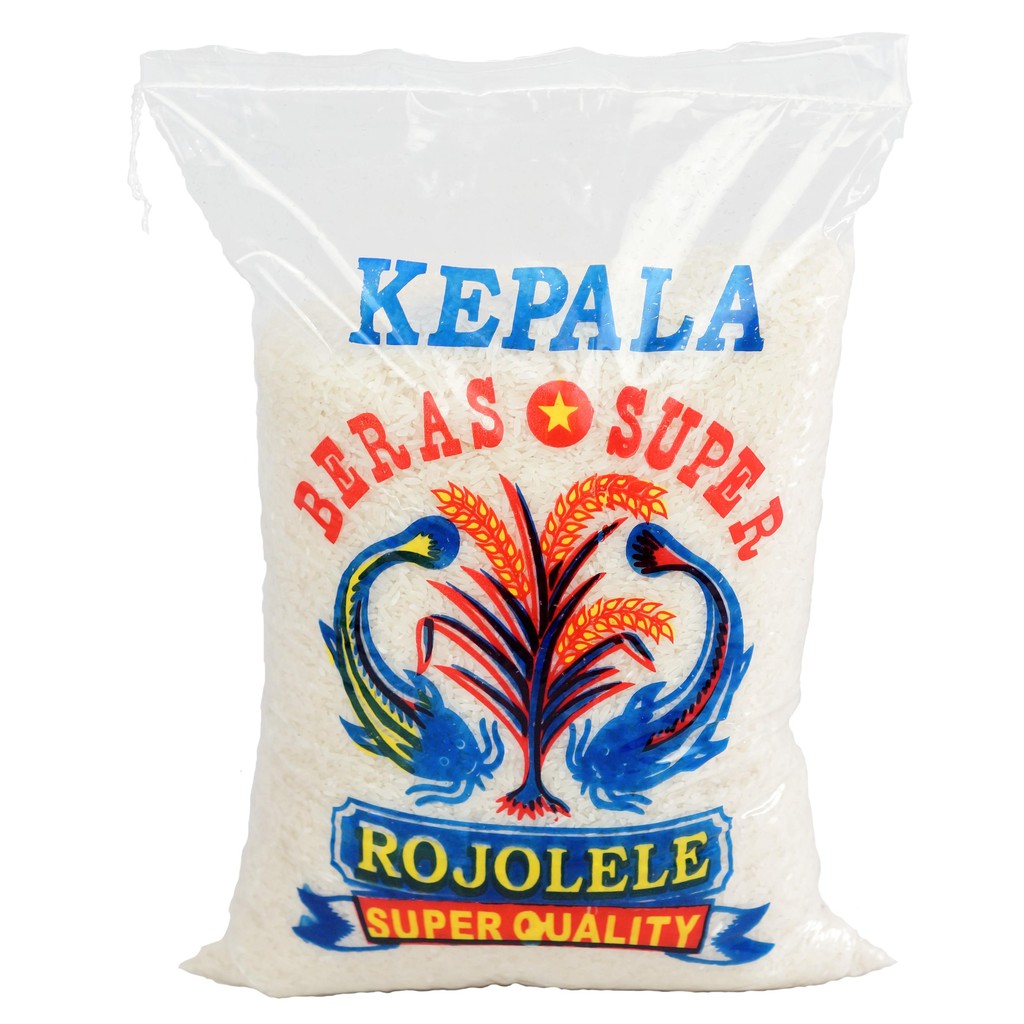 

CikTin Beras - RAMOS KEPALA cap ROJO LELE - isi 5liter