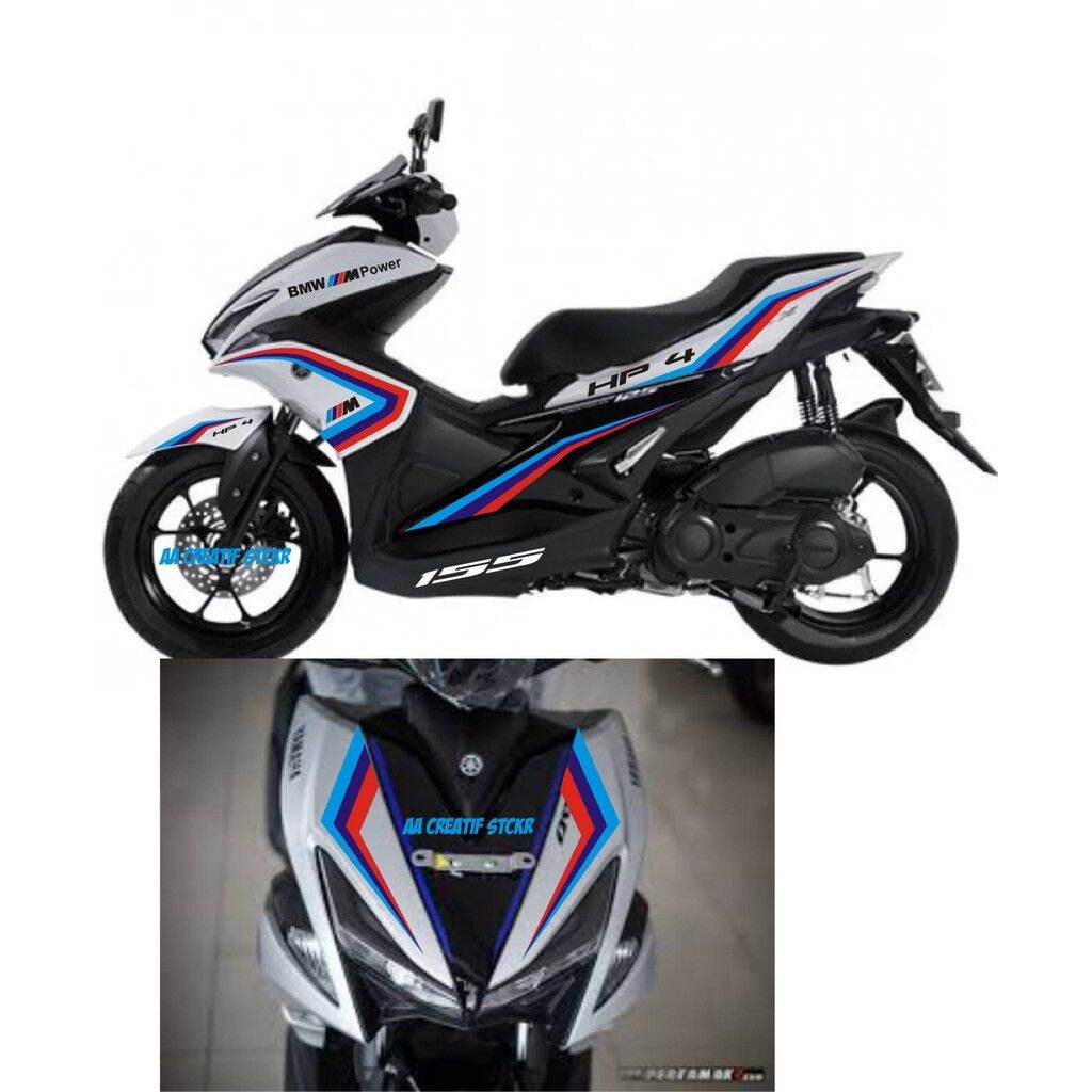 list striping cutting sticker yamaha aerox livery bmw,ready stok silahkan diorder
