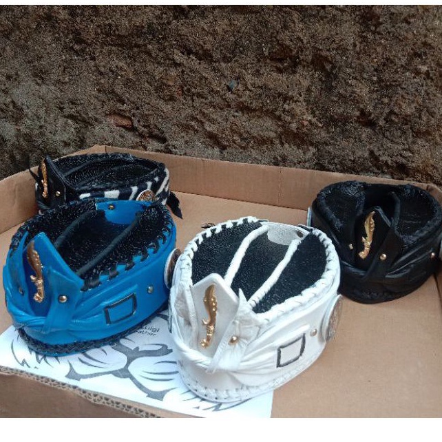 iket kepala kulit totopong sunda siliwangi blangkong kulit jawa blangkon sunda