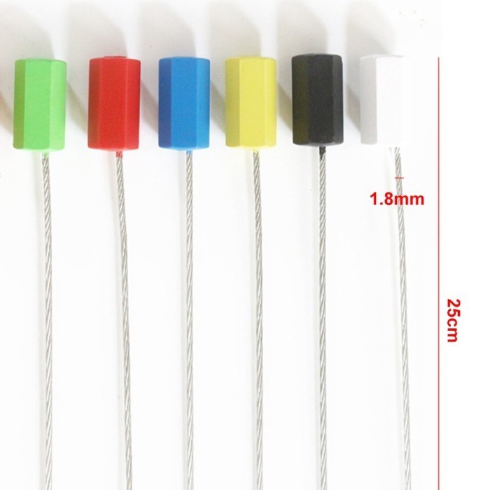 Ties  Kabel Baja Locking Railway Stainless Steel Tightening Isi 10 PCS