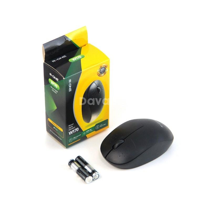 MOUSE BLUETOOTH TERMURAH HQ MERK R-ONE W170 SENSOR 1000 DPL-TEKNOLOGI TERBARU CONRTOL STABIL - TEKNO KITA