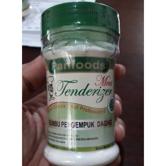 

Pengempuk daging alami ekstrak getah pepaya 100 gr - panfoods meat tenderizer