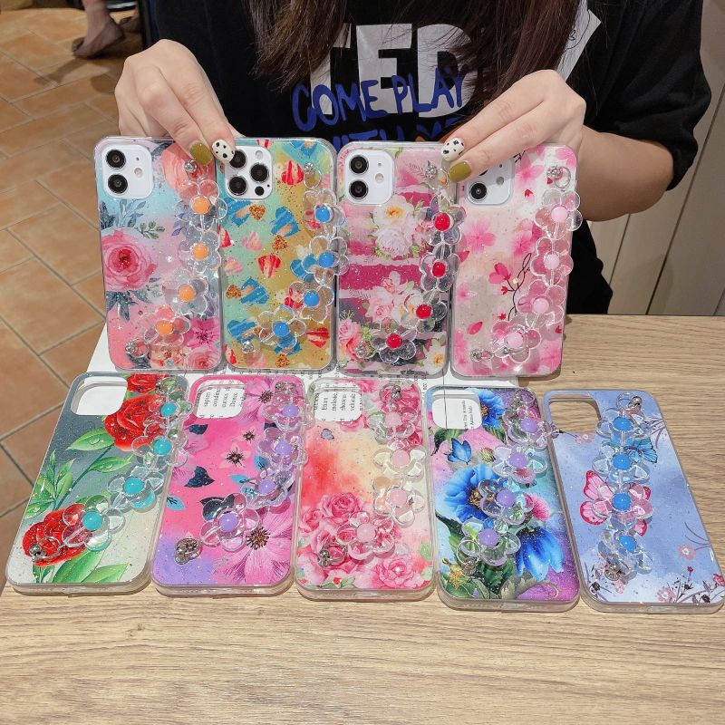 Case flower case All Type Samsung Oppo Vivo Realme Xiaomi