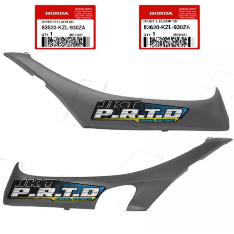 Cover Lr Floor Sd Sambungan Body Bawah Honda Spacy Karbu Spacy Fi Kzl Original