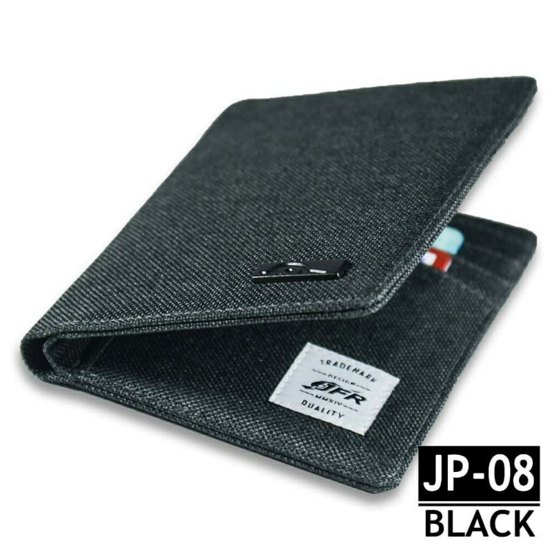 Dompet Kulit Canvas Distro JFR JP08 Original Murah