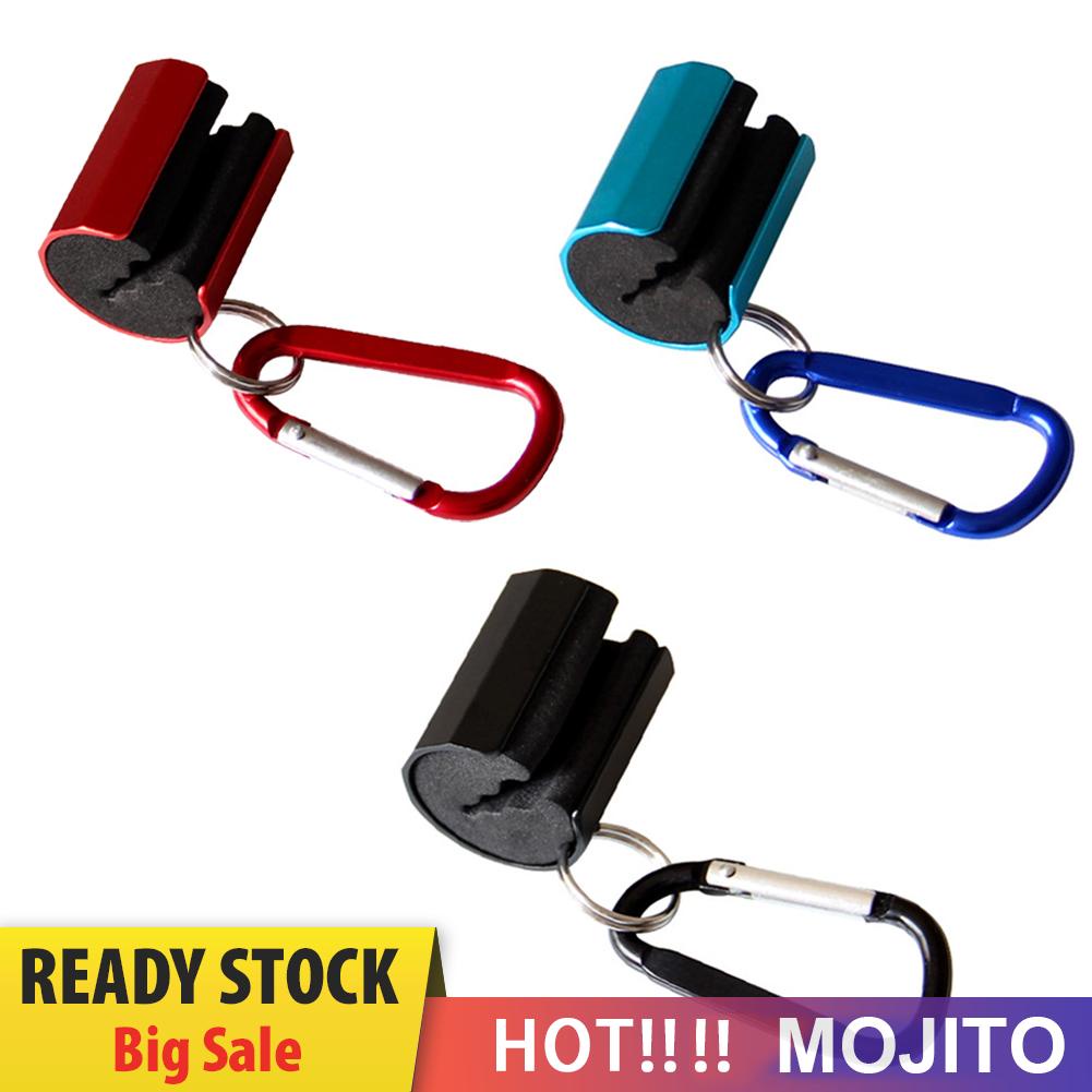 Klip Holder Joran Pancing Portable Dengan Carabiner