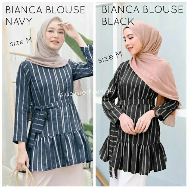 BIANCA BLOUSE by Vanilla Hijab