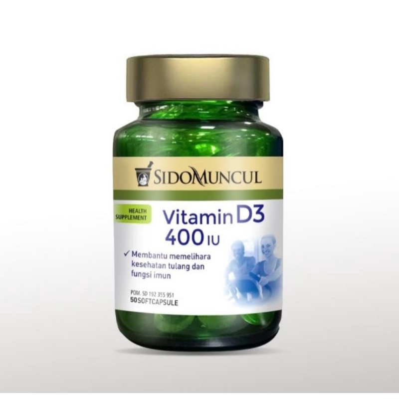 Vitamin D3 400iu Sidomuncul