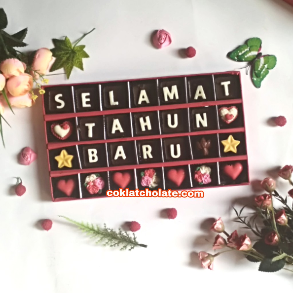 

Cokelat Huruf Edisi Tahun Baru 2018 untuk Pacar Sahabat Suami dan Istri/Kado Coklat Tahun Baru