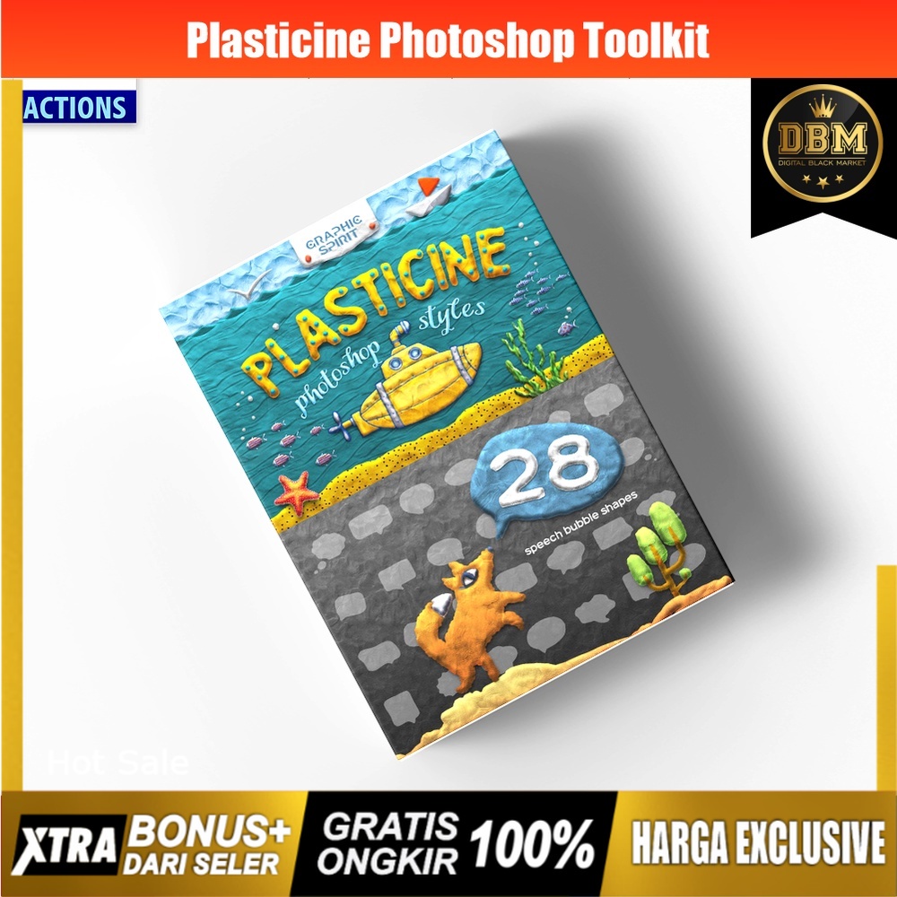 PLASTICINE Photoshop Toolkit