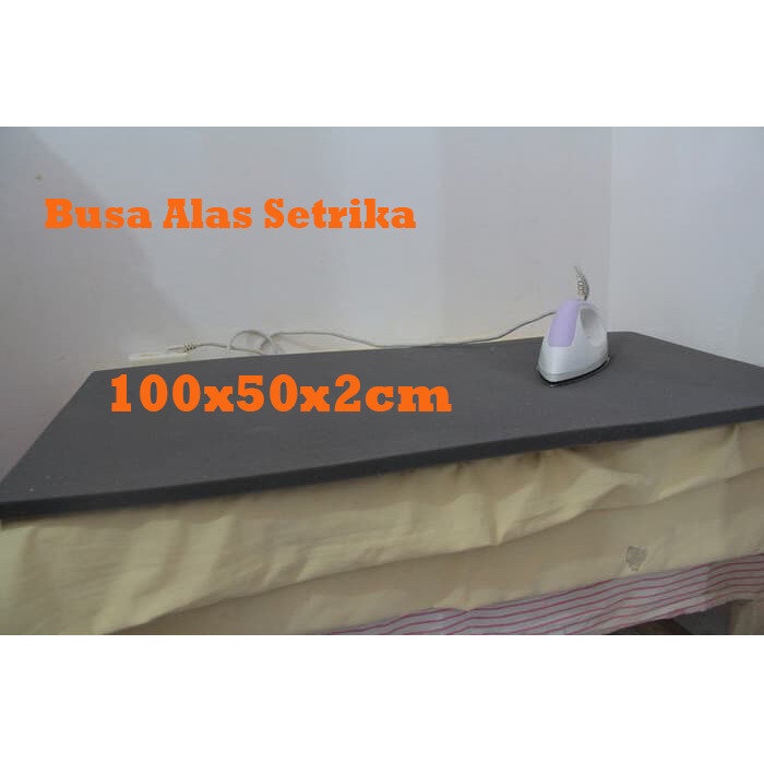 Busa PU Lembaran Super 100x50x2cm - Busa Alas Setrika Uap/ Busa Alas Gosok Pakaian