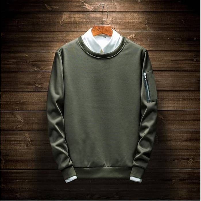 SWEATER BASIC HOLDEM, KEREN MASKULIN by NEKOMARU