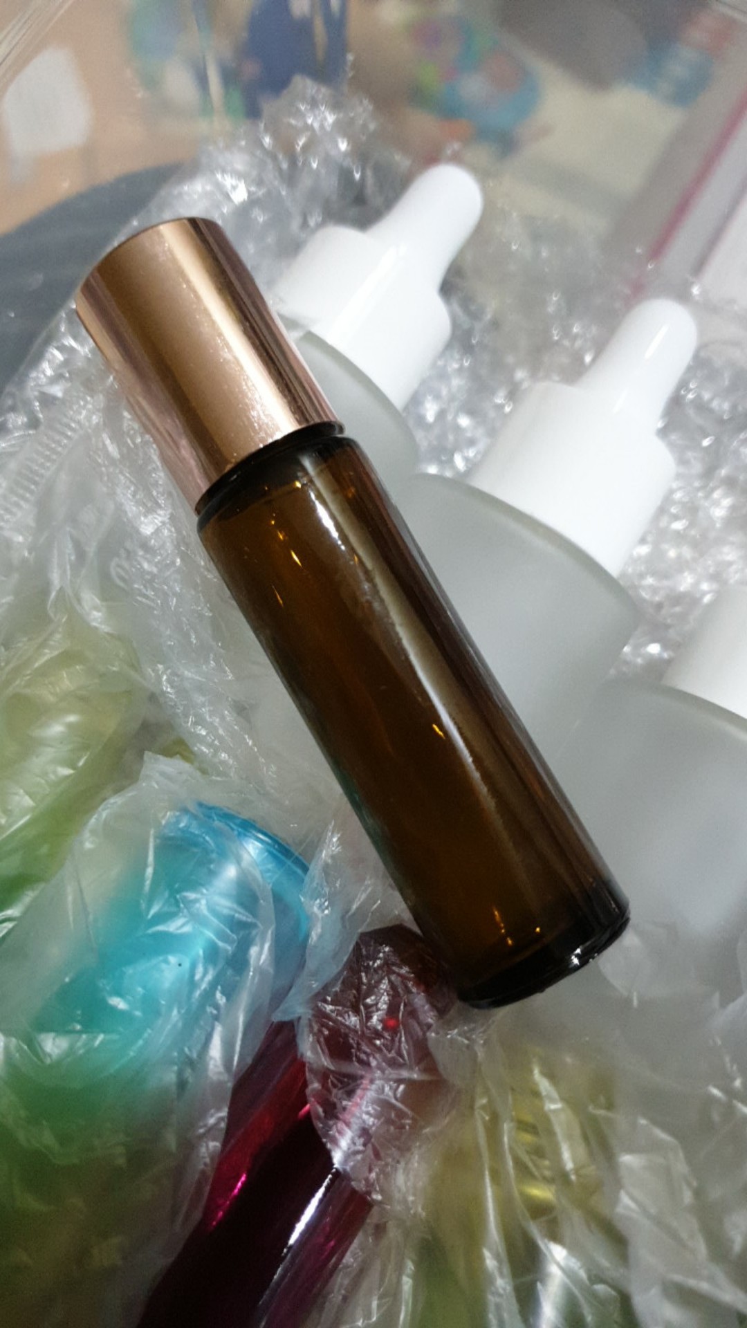 Termurah Botol Amber Roll On Roller Ball Besi 10ml Botol Parfum Kaca Rol On Oles Essential Oil 10 Ml