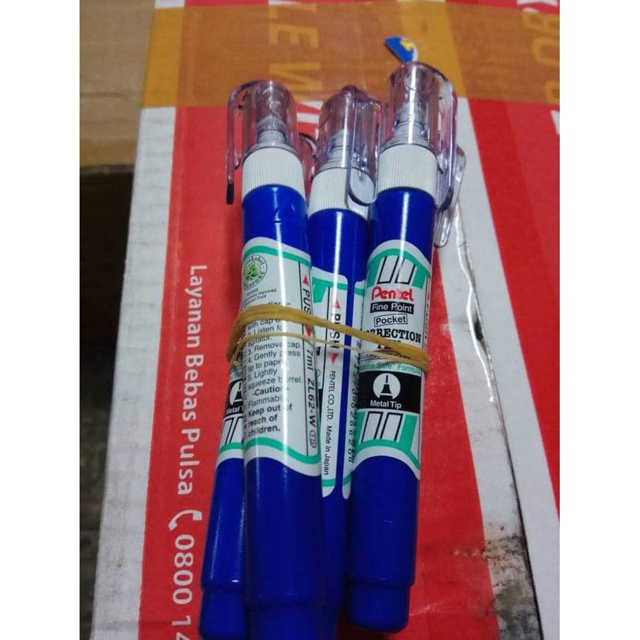 

Refill Tipex Tombow - Correction Tape - Tipex Kenko Pentel Fine Point Zl62W 7Ml / Tip Ex Pentel 7Ml
