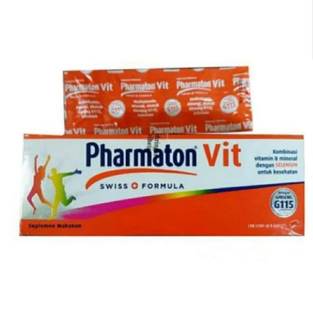 Pharmaton Vit (kemasan strip isi 5 tablet)