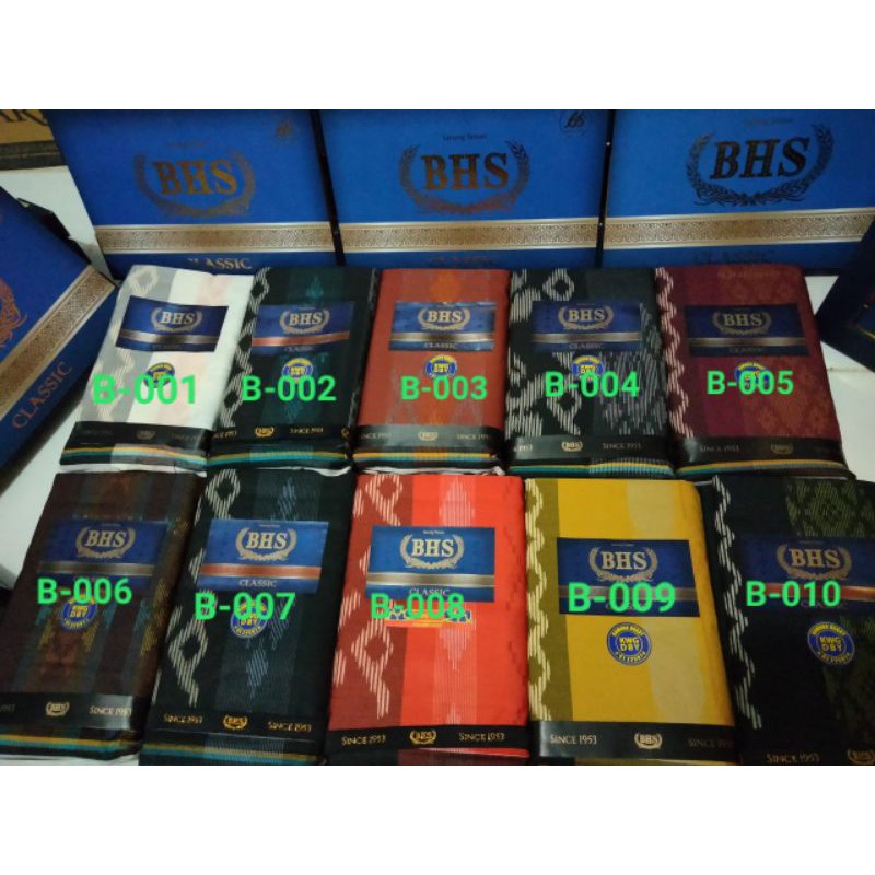 Sarung BHS Classic Kawung Dobby