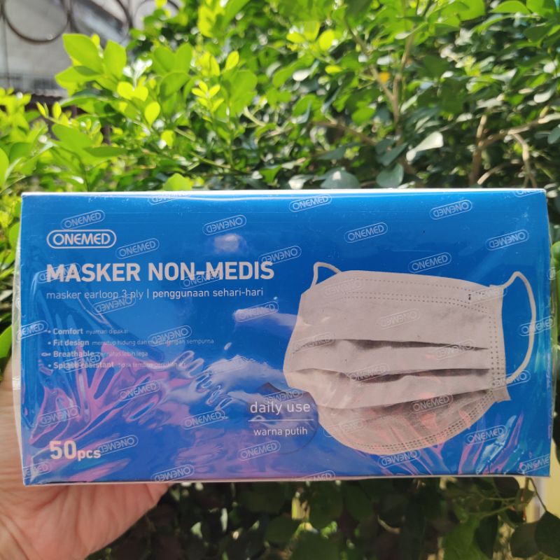 Masker Onemed 3 ply non medis Murah