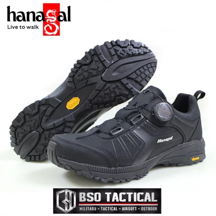 OLAHRAGA HIKING & CAMPING SEPATU TACTICAL OUTDOOR BOOTS HANAGAL HORIZON 4” BOA IPSC VIBRAM ORI