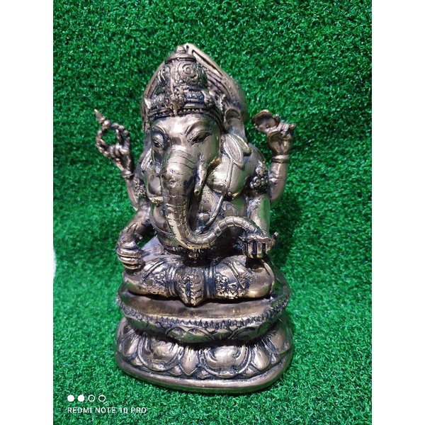 PATUNG GANESHA BESAR KUNINGAN ISTIMEWA