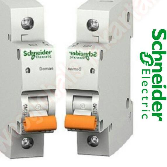 Sedia Disini--MCB ELECTRIC 4A 1 PHASE MG MERLIN GERIN SCHNEIDER DOMAE ELECTRIC 220 VOLT ORI SNI RESM