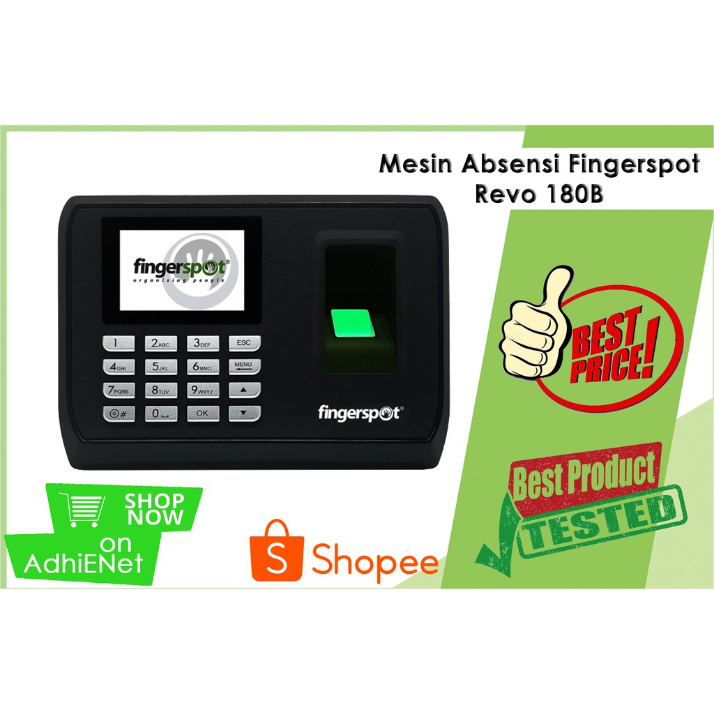 Mesin Absensi Fingerspot Revo 180B