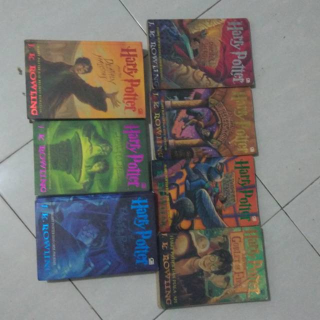 Harry potter 1-7 set ori originalk