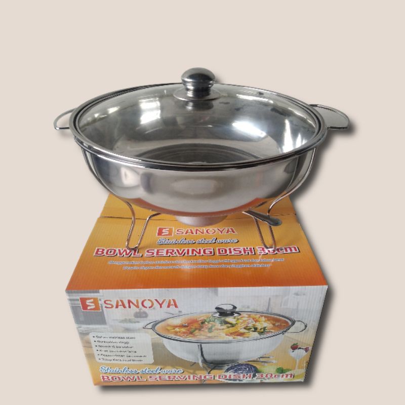 Ball Soup Warmer Prasmanan Wadah Kuah Panci Jumbo