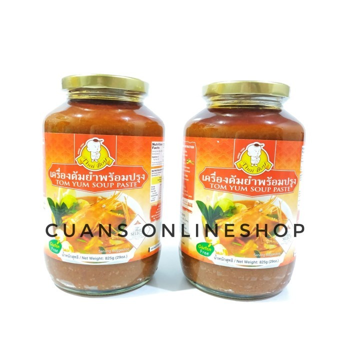 

Thai Boy Tom Yum Soup Paste Thai Boy 825 Gram (29oz) Bumbu Dapur Tomyam ThaiBoy