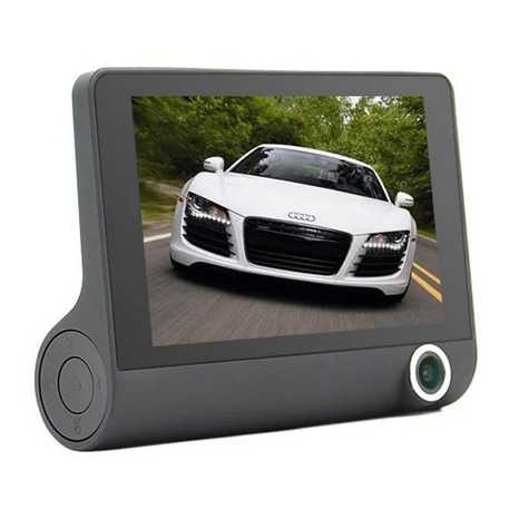 Baco Car DVR Kamera Mobil 1080P 4 Inch Screen Rear View Camera - T319 ( Al-Yusi )