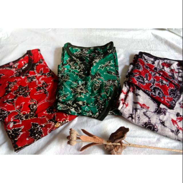 Daster lengan panjang batik gedog tuban