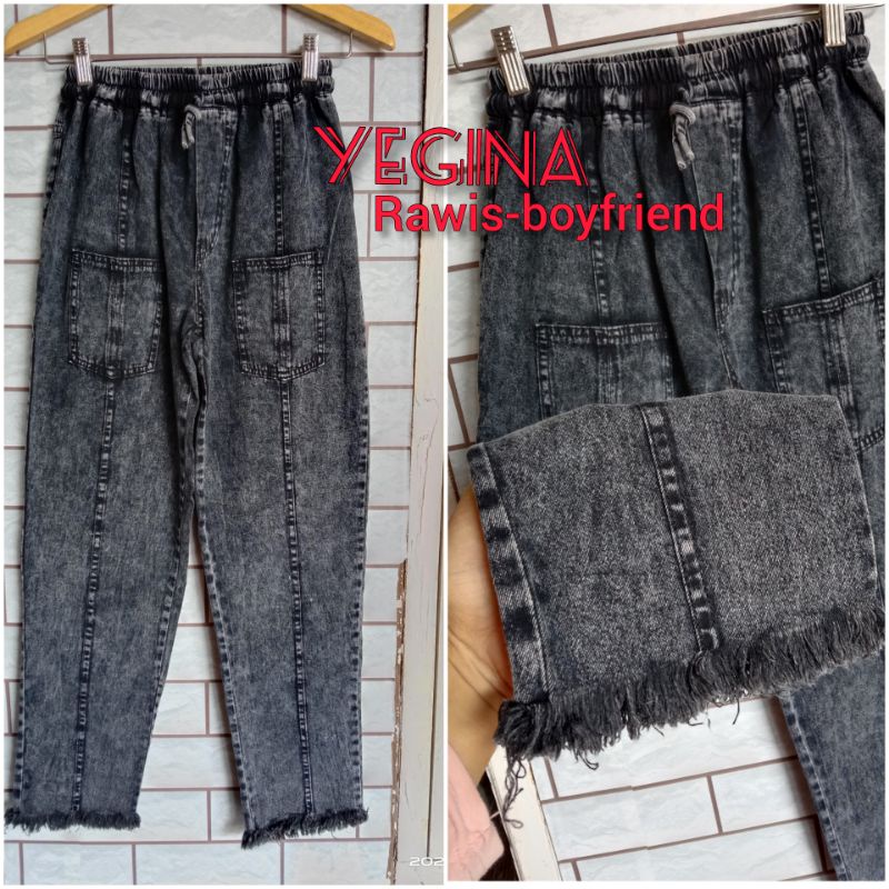 BAGGY RAWIS JEANS BOYFRIEND(BB 40-110KG) STANDAR JUMBO//BOYFRIEND JEANS//BAGGY JEANS