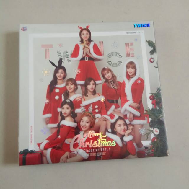 TEICE ALBUM - TWICECOASTER CHRISTMAS EDITION ALBUM ONLY